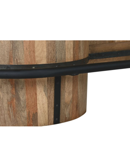 Meuble bar manguier range-bouteilles 180 cm Nerano