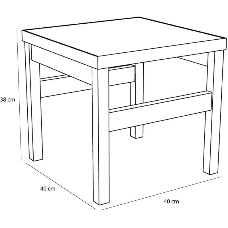 Table d’appoint bois naturel plateau...