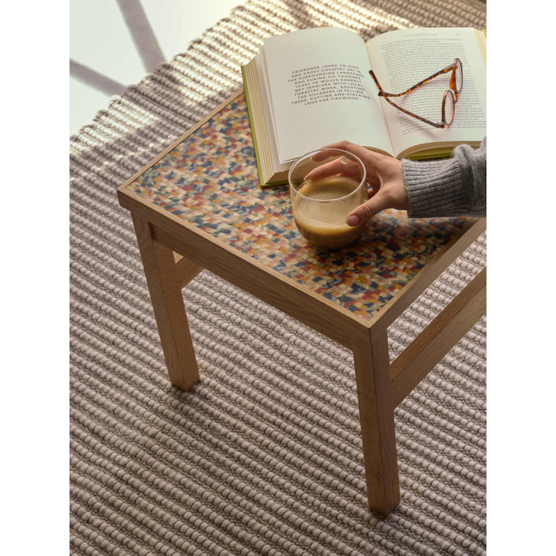 Table d’appoint bois naturel plateau...