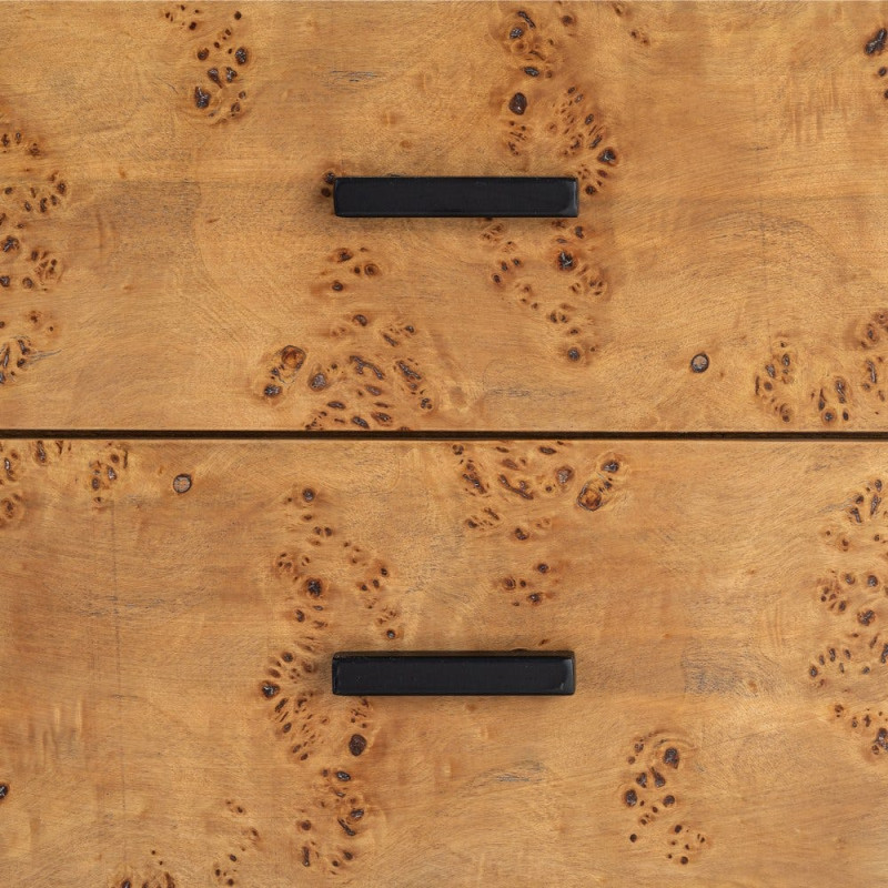 Table de chevet MDF effet bois...
