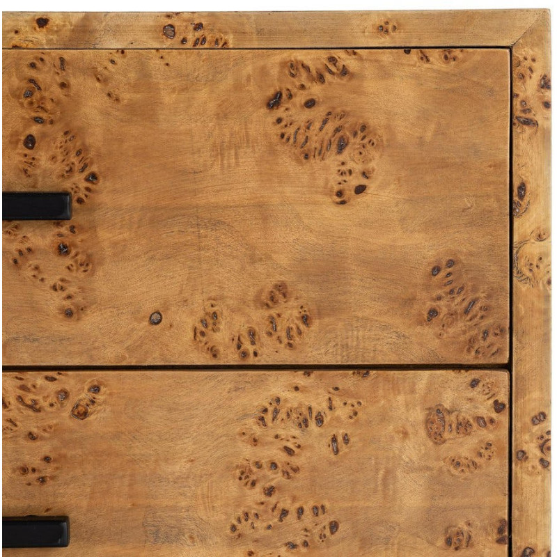 Table de chevet MDF effet bois...