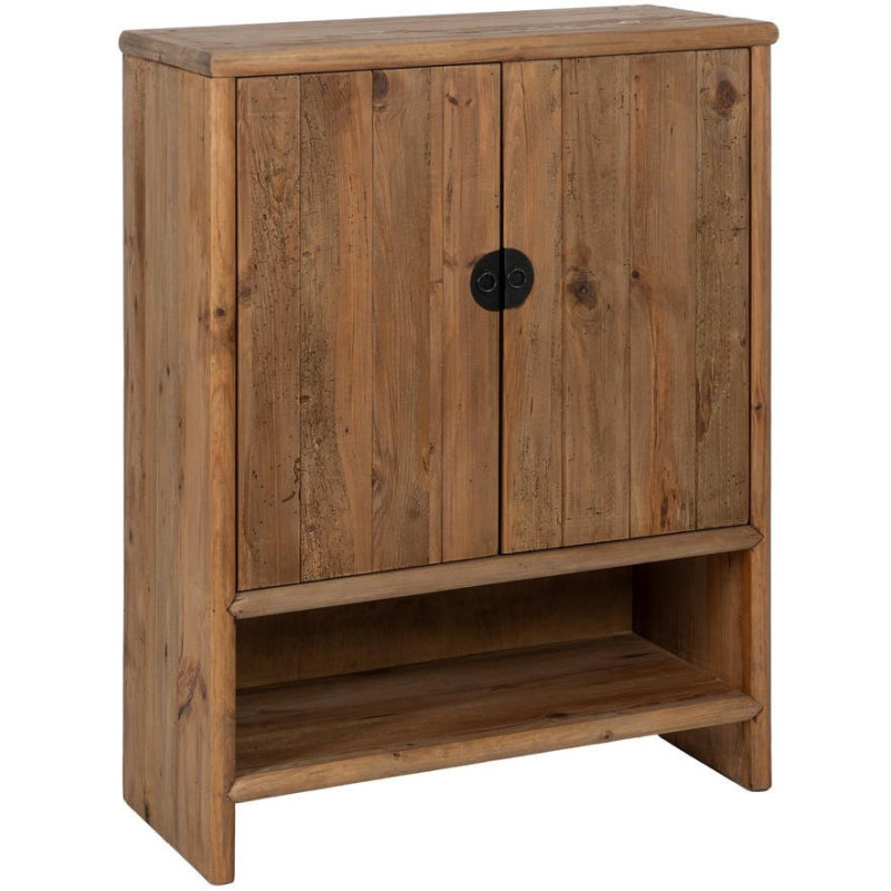 Armoire de rangement 2 portes en pin...