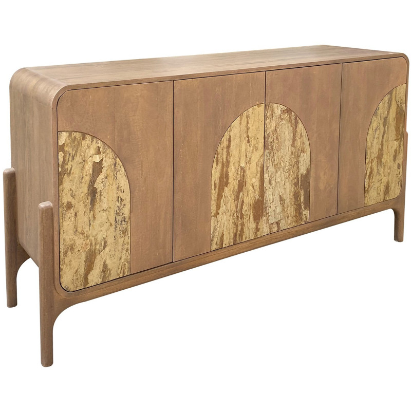 Buffet enfilade 4 portes brun...