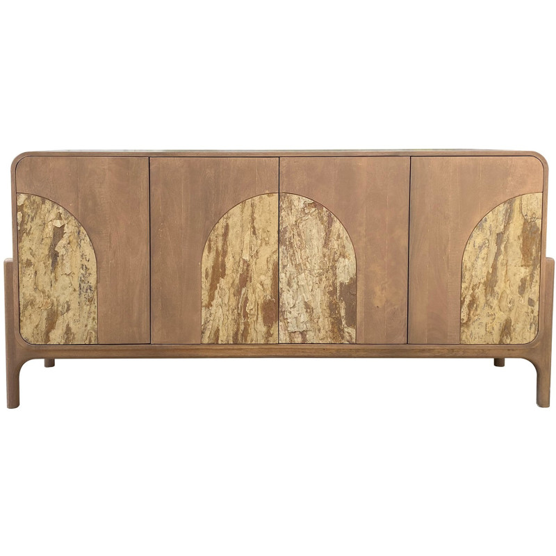 Buffet enfilade 4 portes brun...