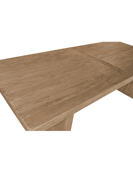 Table à manger rectangulaire orme massif 244 cm Kamakura