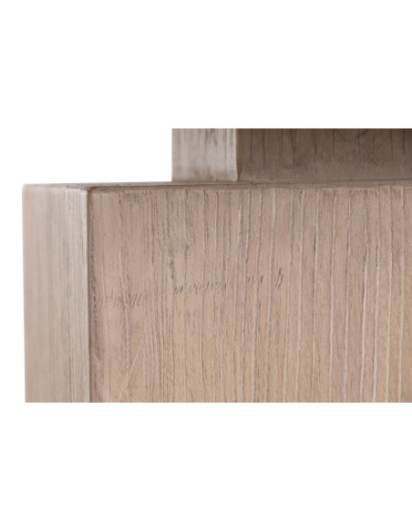 Table à manger rectangulaire orme massif 244 cm Skagen