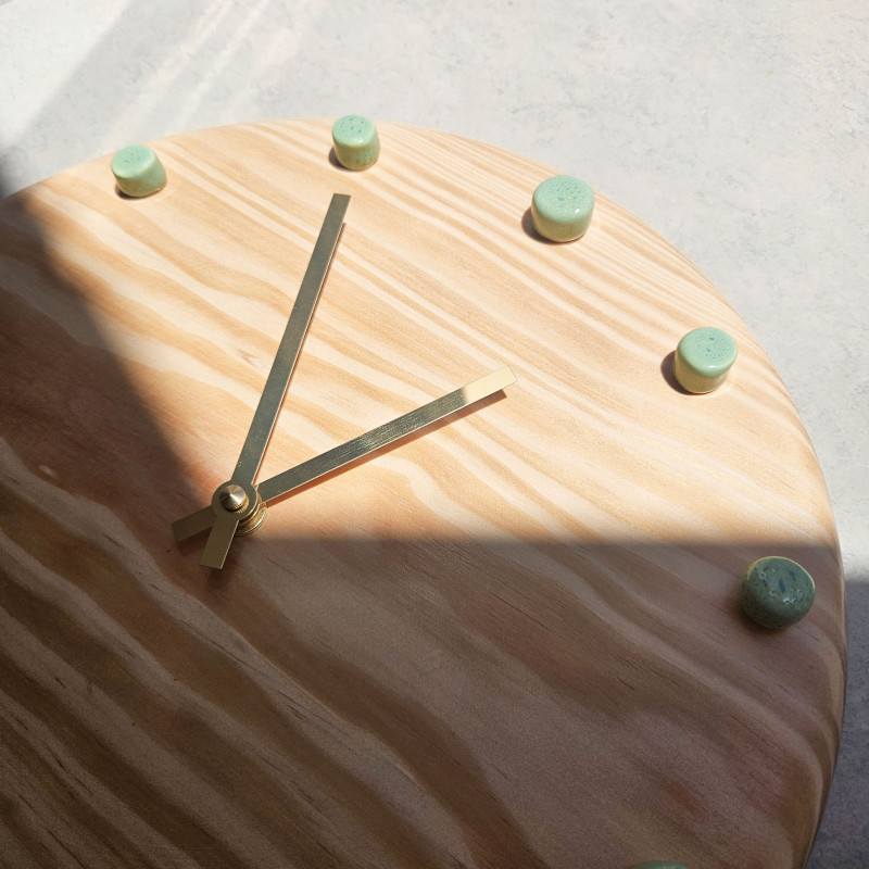Horloge murale bois silencieuse...