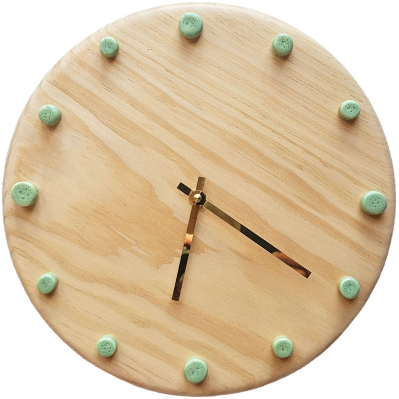Horloge murale bois silencieuse...
