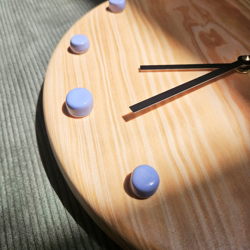 Horloge murale bois silencieuse...