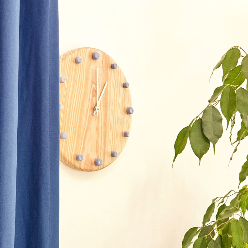 Horloge murale bois silencieuse...