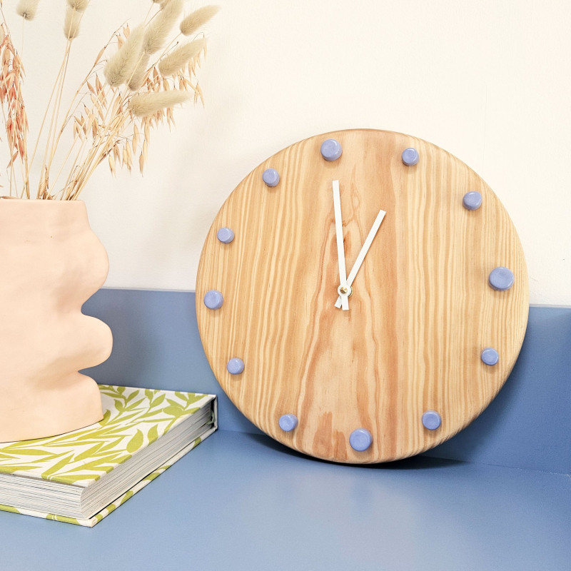 Horloge murale bois silencieuse...