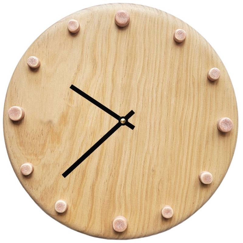 Horloge murale bois silencieuse...