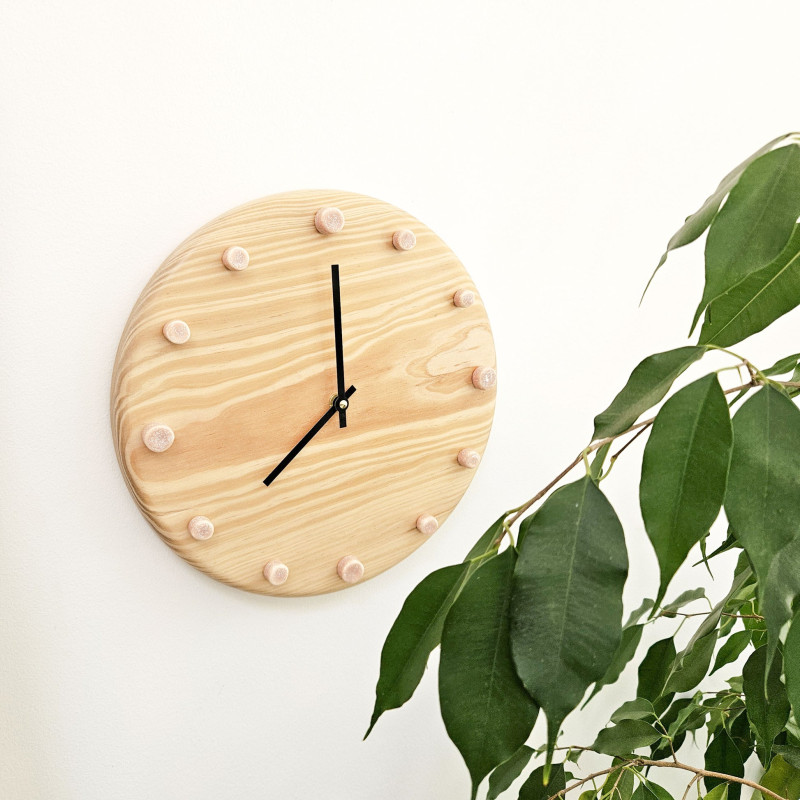 Horloge murale bois silencieuse...