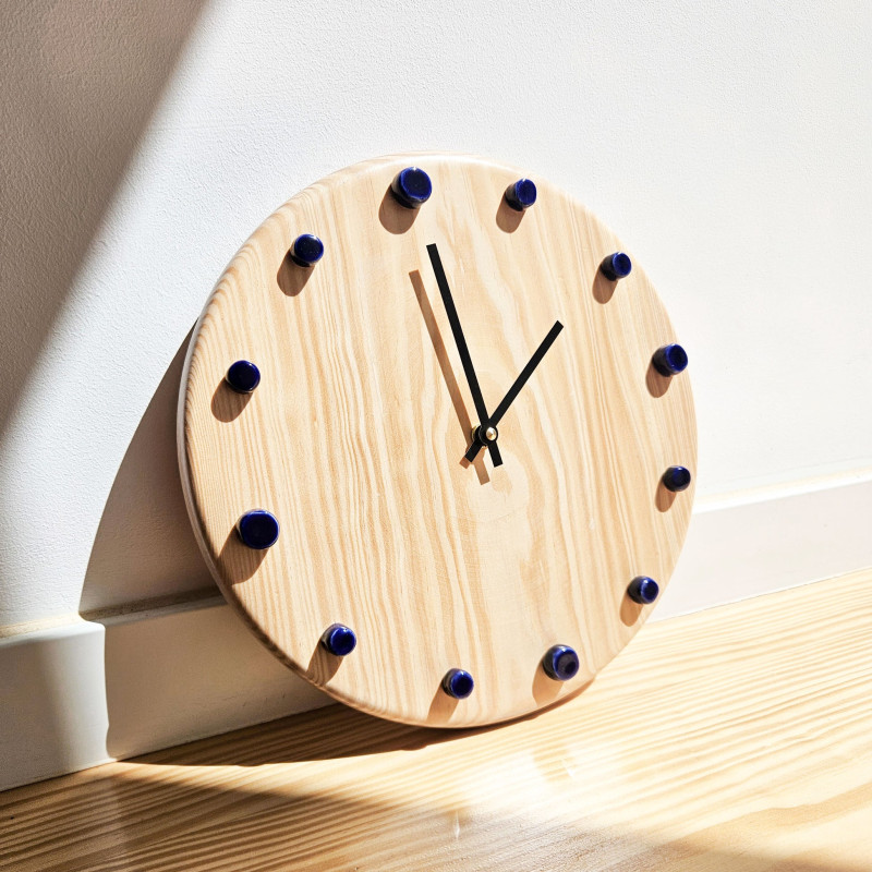 Horloge murale bois silencieuse...