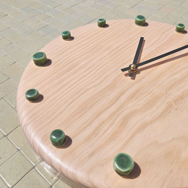 Horloge murale bois silencieuse...