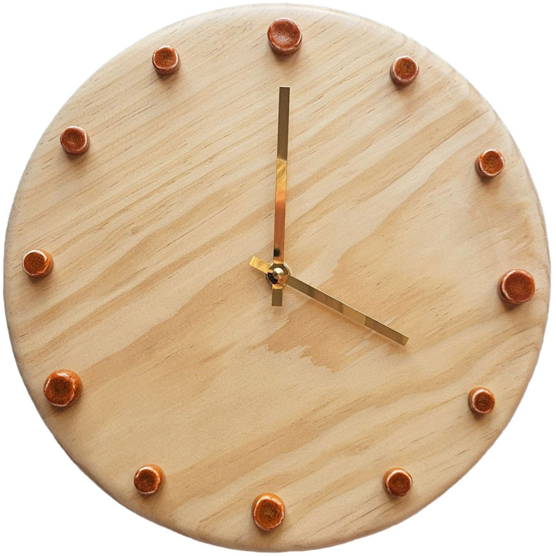 Horloge murale bois silencieuse...