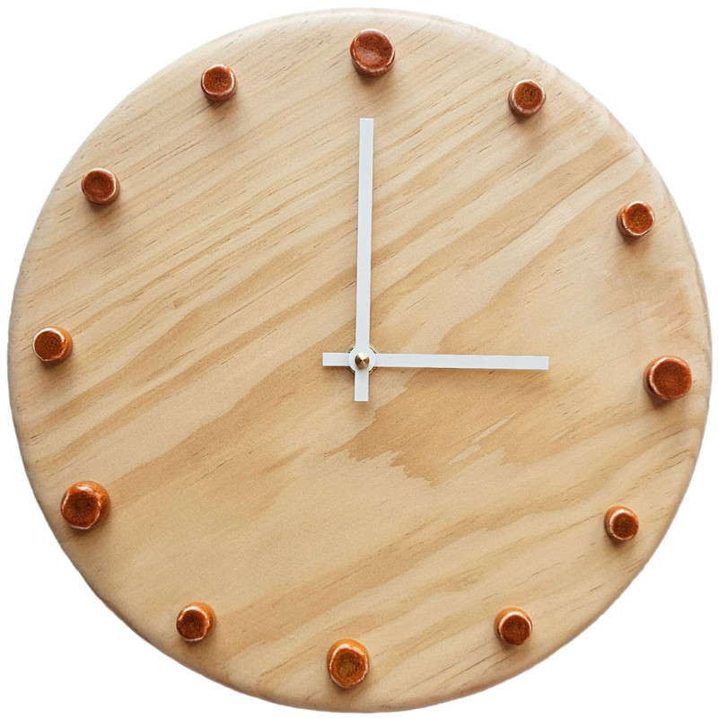 Horloge murale bois silencieuse...