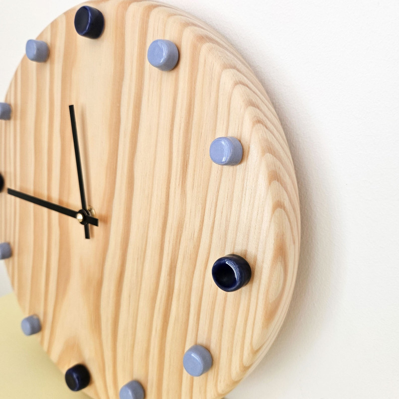 Horloge murale bois silencieuse...