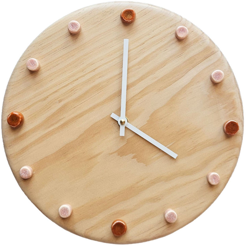 Horloge murale bois silencieuse...