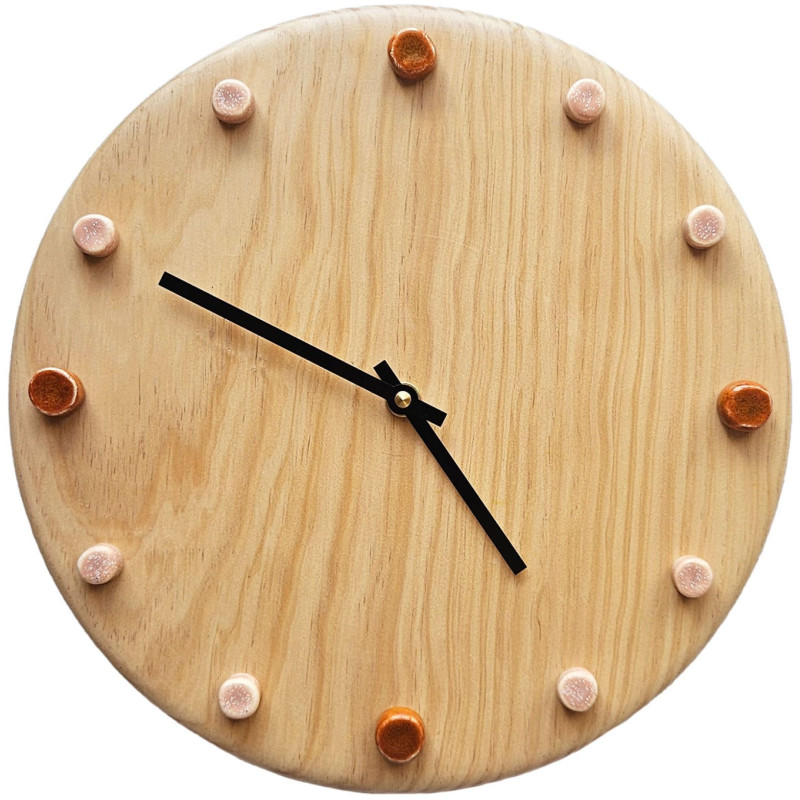 Horloge murale bois silencieuse...