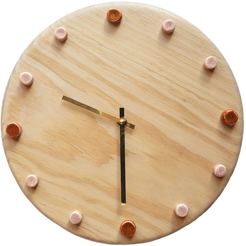 Horloge murale bois silencieuse...