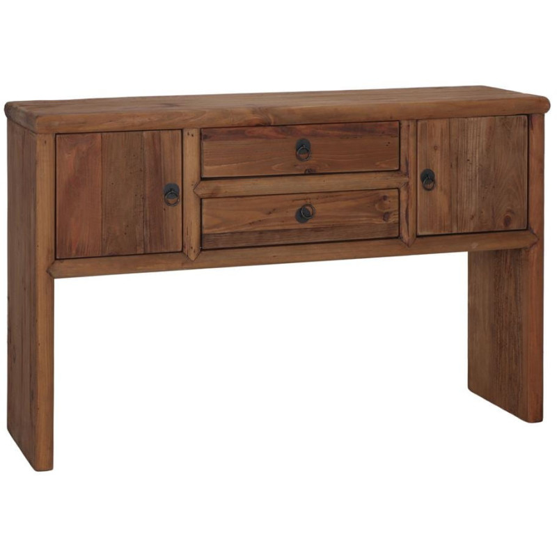 Console d’entrée bois recyclé naturel...
