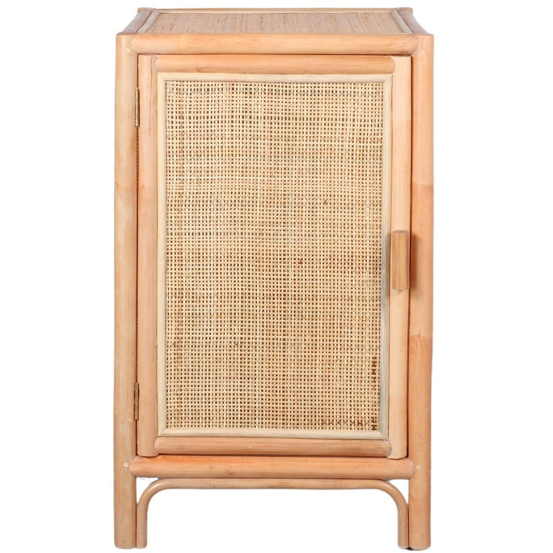 Table de chevet rotin cannage bambou...