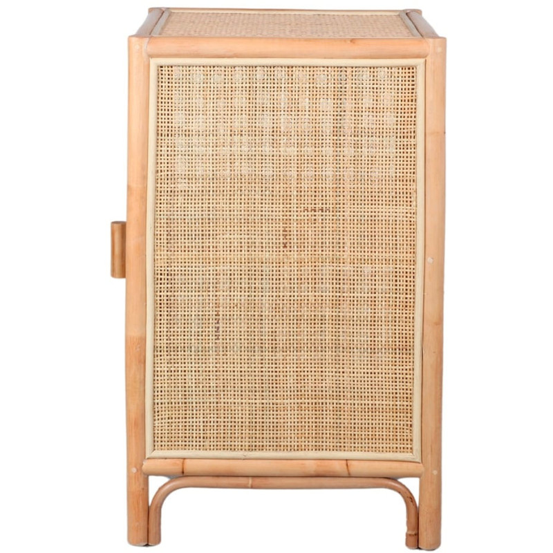 Table de chevet rotin cannage bambou...