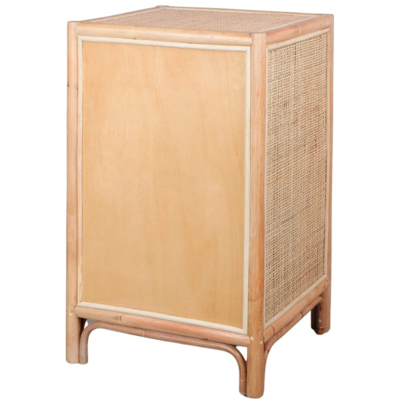 Table de chevet rotin cannage bambou...