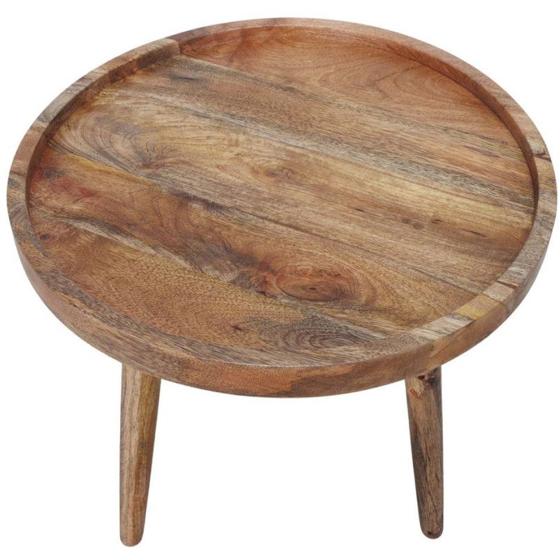 Table basse ronde bois de manguier...