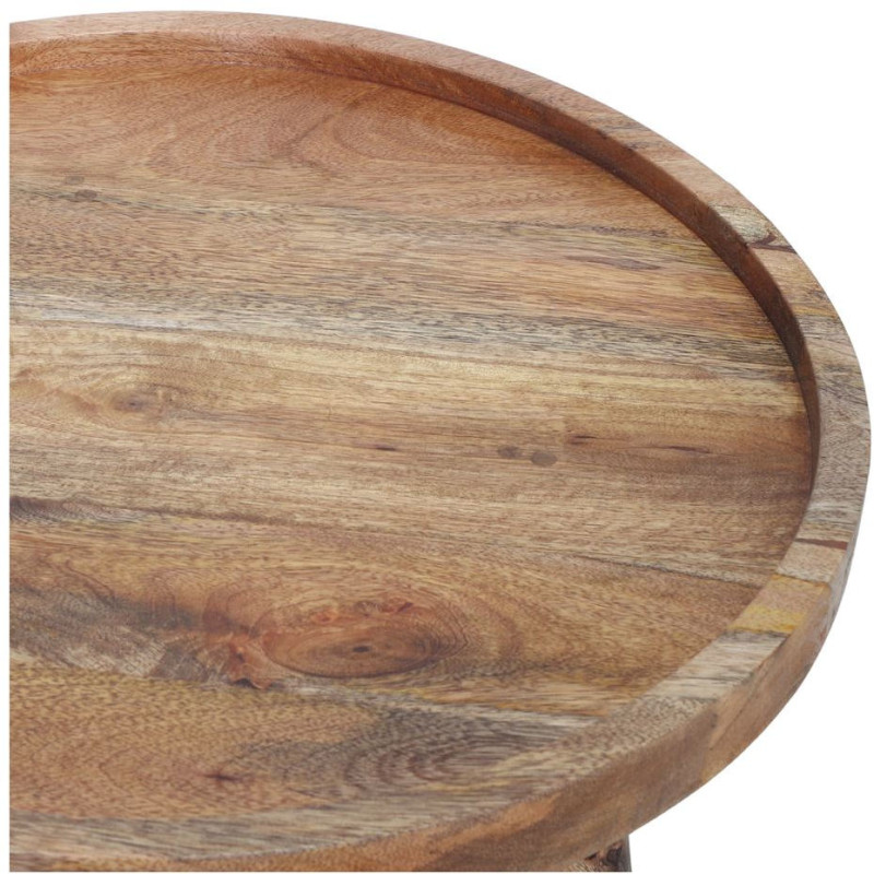 Table basse ronde bois de manguier...