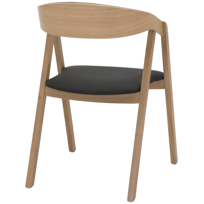 Chaise de salle à manger bois naturel...