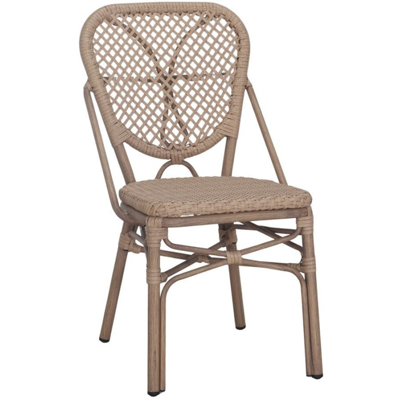 Chaise bistrot extérieure rotin...