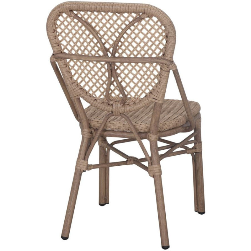 Chaise bistrot extérieure rotin...