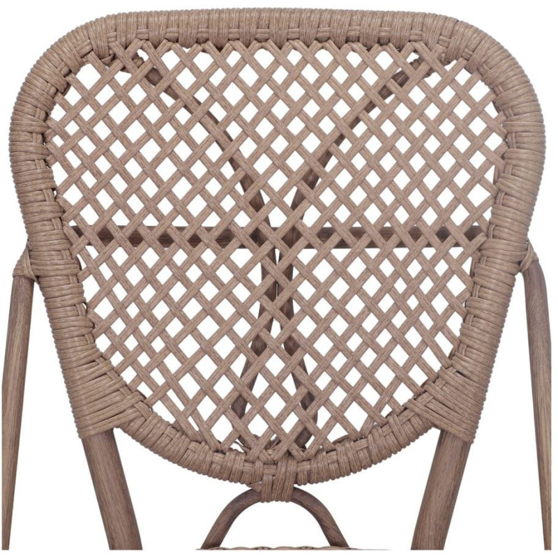 Chaise bistrot extérieure rotin...