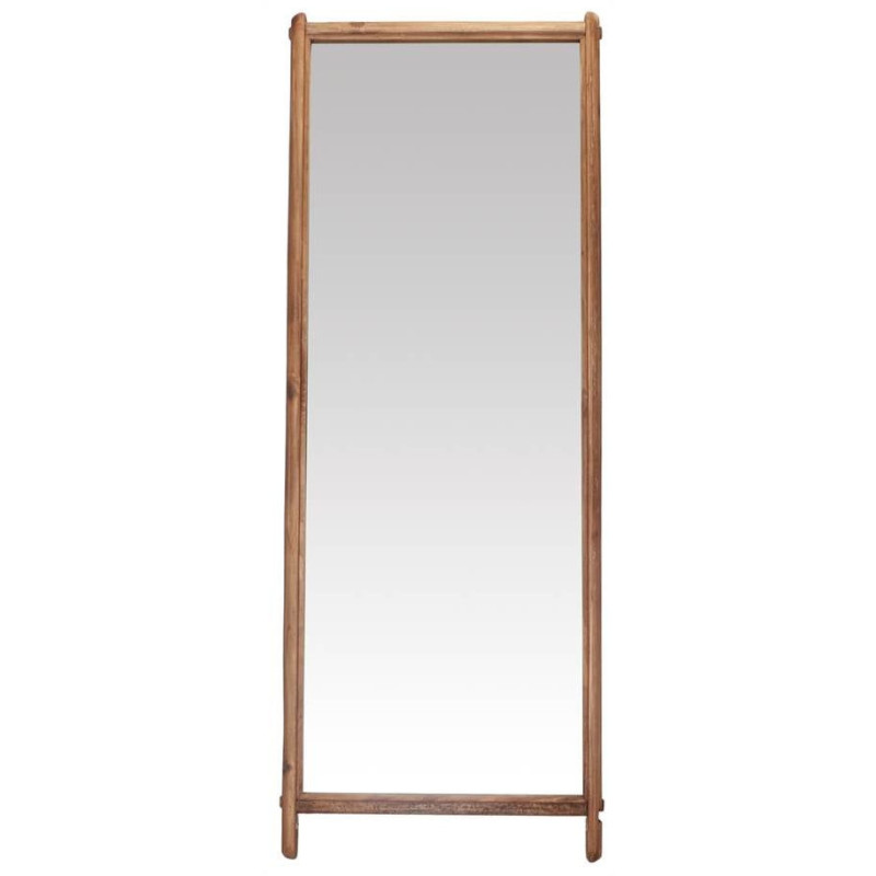 Miroir sur pied bois recyclé 62x8x165...
