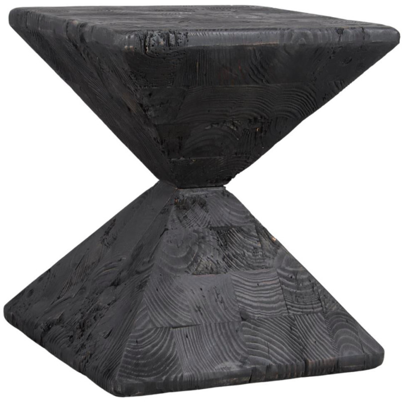 Table d’appoint bois noir 35x35x40 cm...