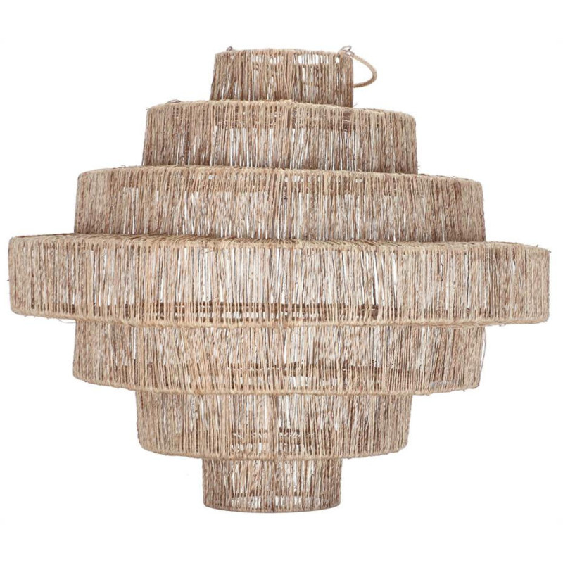 Abat-jour suspension jute naturel 80...