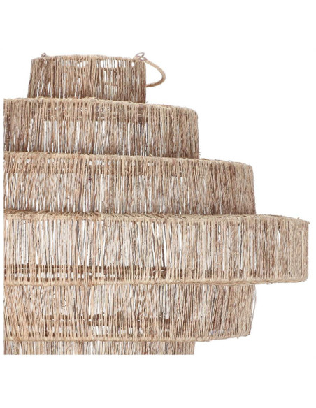 Abat-jour suspension jute naturel 80 cm Marzamemi
