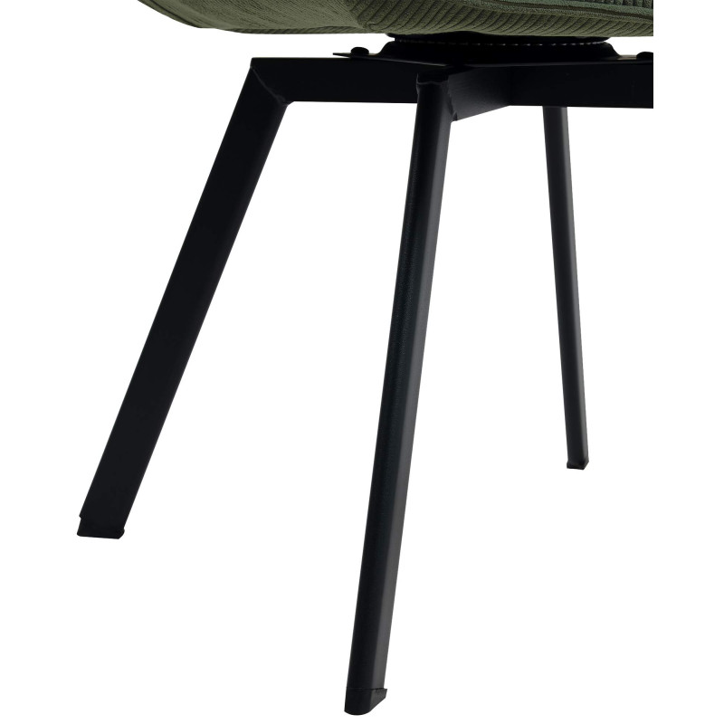 Fauteuil de table Hortense en Velours...