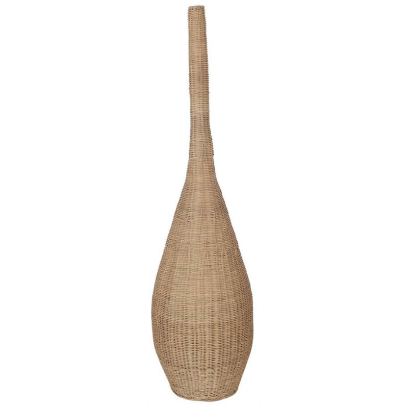 Abat-jour lampadaire rotin naturel...