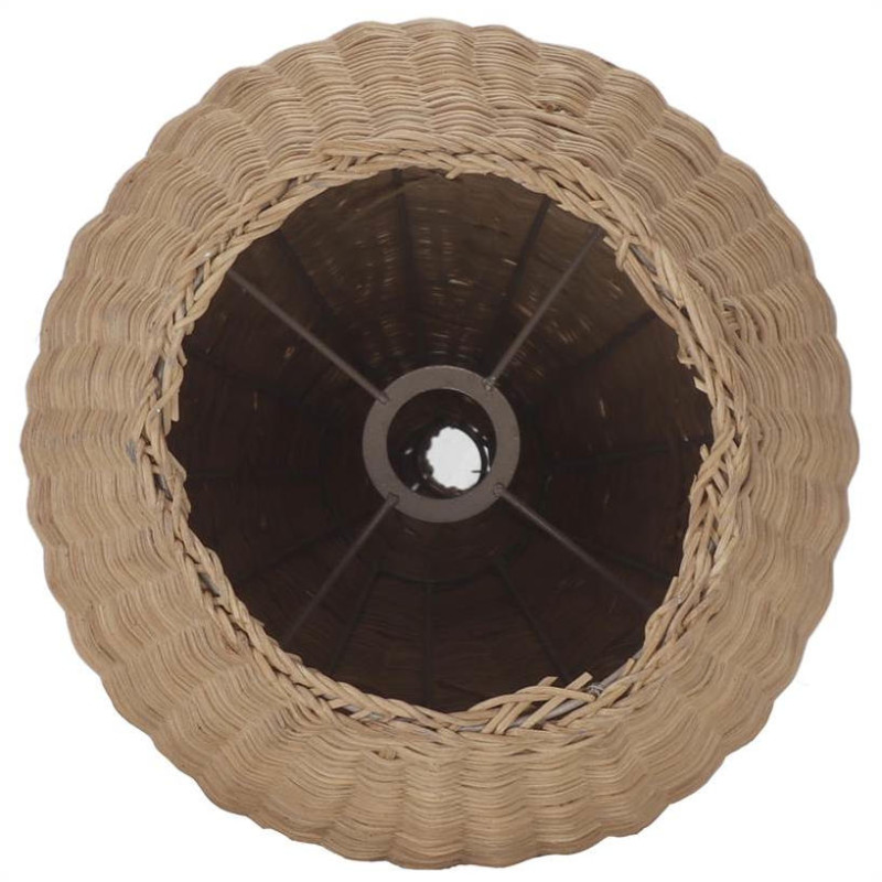 Abat-jour lampadaire rotin naturel...