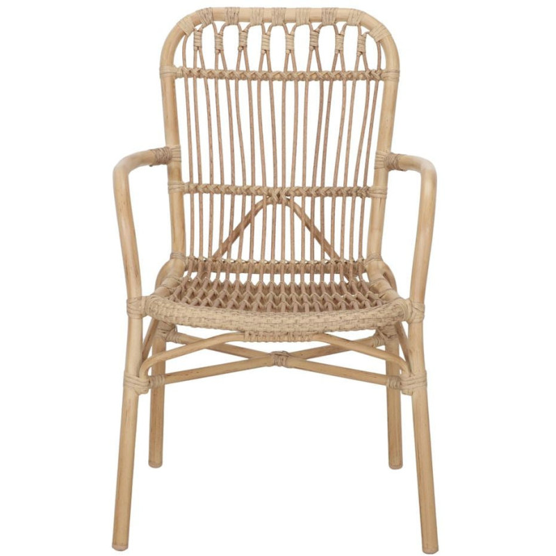Fauteuil de jardin empilable effet...