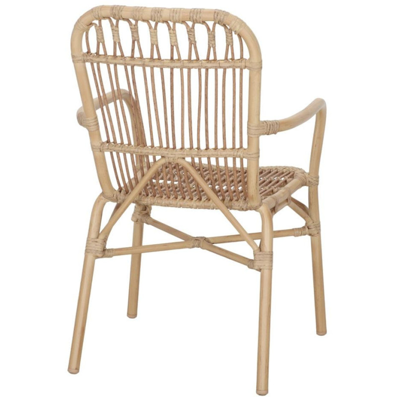 Fauteuil de jardin empilable effet...