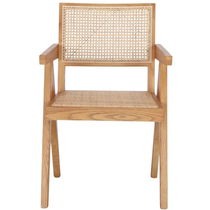 Chaise cannage bois naturel...