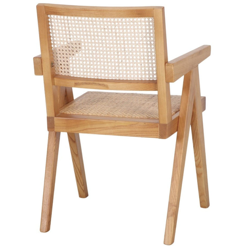 Chaise cannage bois naturel...
