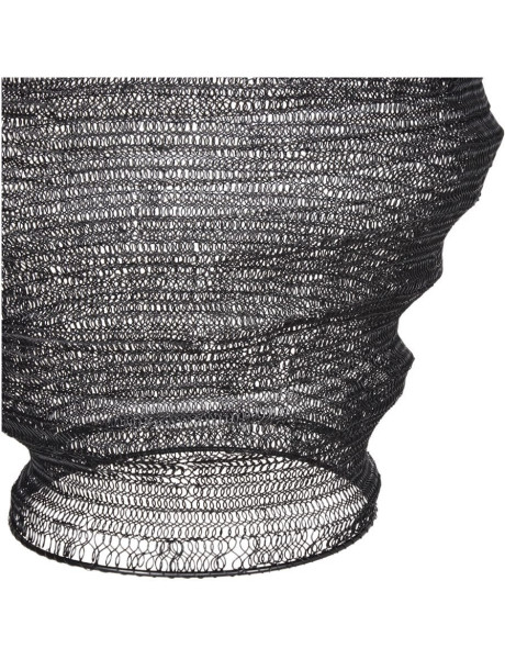 Suspension industrielle en métal noir Ø48 cm Leoben  - 2