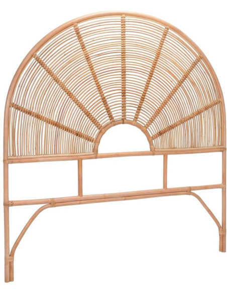 Tête de lit en rotin naturel 152x150 cm Mojácar
