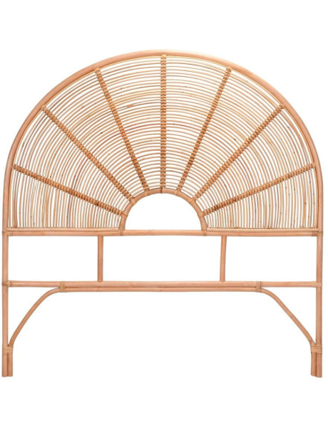 Tête de lit en rotin naturel 152x150 cm Mojácar