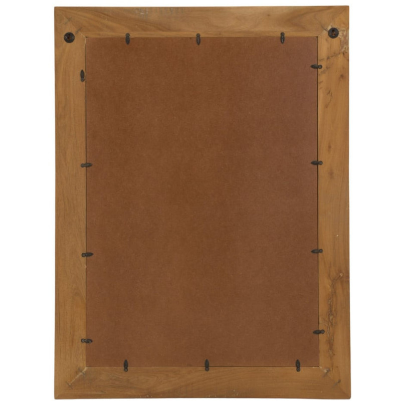 Miroir mural rectangulaire en bois...